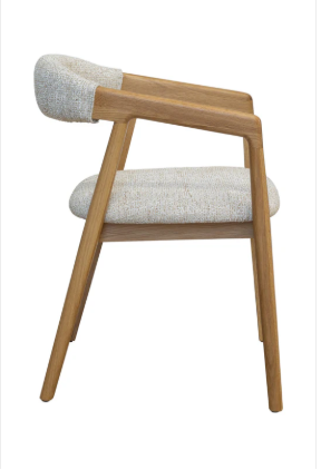 Ravello Cosmopolitan Almond Oak Dining Chair