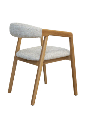 Ravello Cosmopolitan Almond Oak Dining Chair