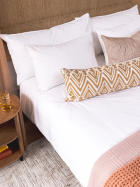 Resort White Duvet Set