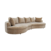 Baine Wildwood Almond 4 Seater Sofa
