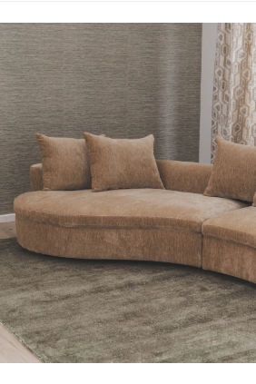 Baine Wildwood Almond 4 Seater Sofa