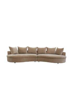 Baine Wildwood Almond 4 Seater Sofa
