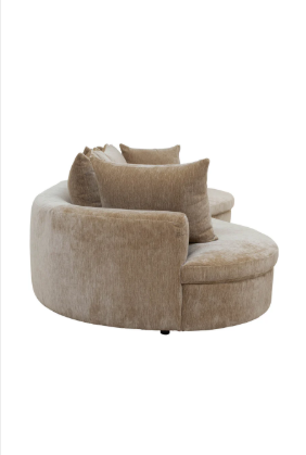 Baine Wildwood Almond 4 Seater Sofa