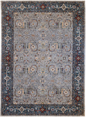 Sovereign Blue Steel Rug