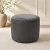 Lexus Carbon Ottoman Foot Stool Puff