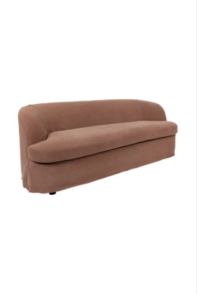 Theadora Ginger Lino 2 Seater