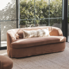 Theadora Ginger Lino 2 Seater