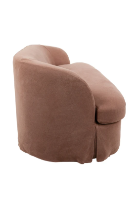 Theadora Ginger Lino 2 Seater