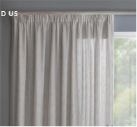 Timeless Linen Timeless Linen Tape Curtain