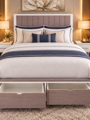 White BRS Olly Bed