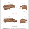 Enzo Chaise Sofa Right