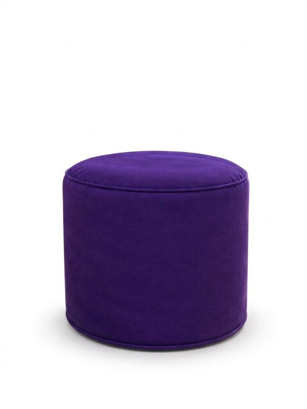 Eternity Petunia Ottoman