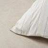 Monday Stripe White Duvet Set